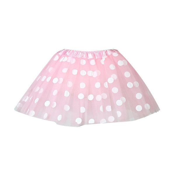 Barnkjol, tyllkjol, barn, raggkjol, meshkjol. Red 1pcs