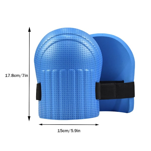 WAXCMXYH 1 Par Knäskydd, Knäskydd för Kakel- och Leraarbetare EVA Knäskydd Skydd Knäskydd Skyddsutrustning Svamp för Trädgårdsarbete Blue 1 pair