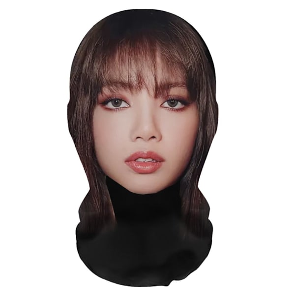 Taylor Swift 3D Mask Lisa 3D-Printad Rolig Huvtröja Ansikte Show Parodi Knepig Balaclava 4-Lisa 1 Pc