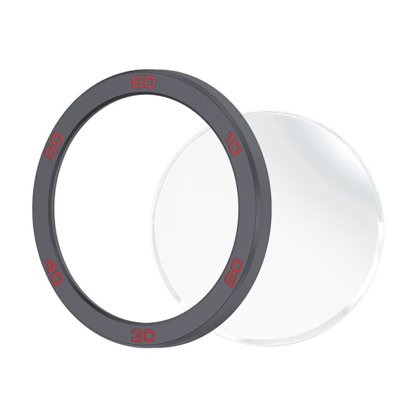 Bezel Styling Kompatibel med CMF by Nothing Watch Pro 2, Ersättningsram, Reptålig, Rostfritt Stål Skydd, Kompatibel grey red For CMF Watch Pro2
