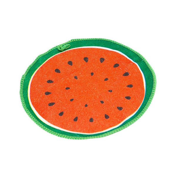 Frukttryckt hängande kökshandduk i mikrofiber, torkar snabbt och absorberar papaya 1PC