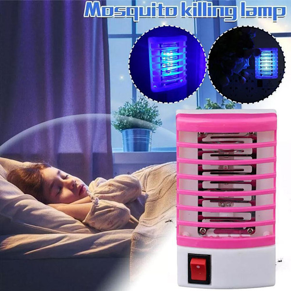 LED Myggdödarlampa Miljövänlig Hem Multifunktionell Myggavvisare A1M2 blue 1pcs