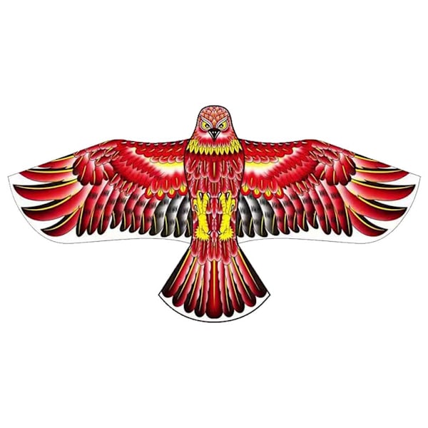 XIAOBAN Drakar för att Skrämma Fåglar, Stor Utdragbar Drake Fågelskrämma, Fågelhök Flygande Drake, Fågelskrämma Flygande Drake, Örndrakar Fågelskrämma med red 1.2m+20m line