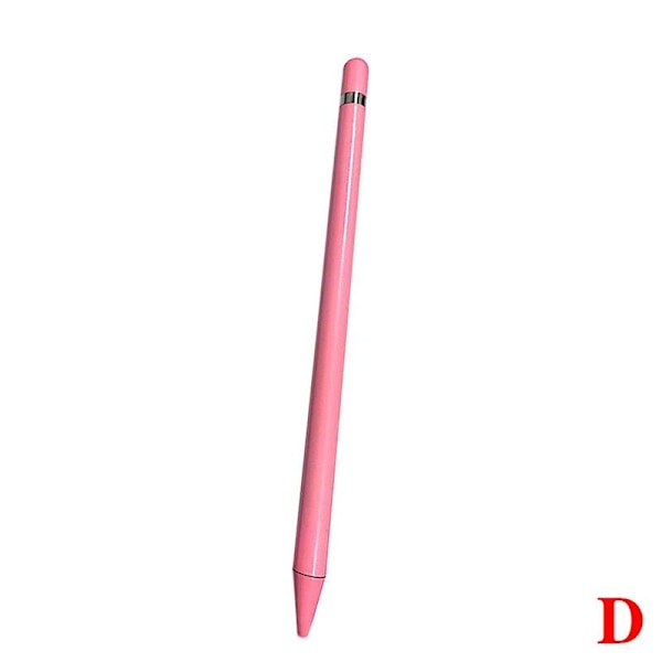 UNIVERSAL CAPACITIVE SCREEN PEN DRAWING STYLUS FÖR IPAD ANDROID pink One-size