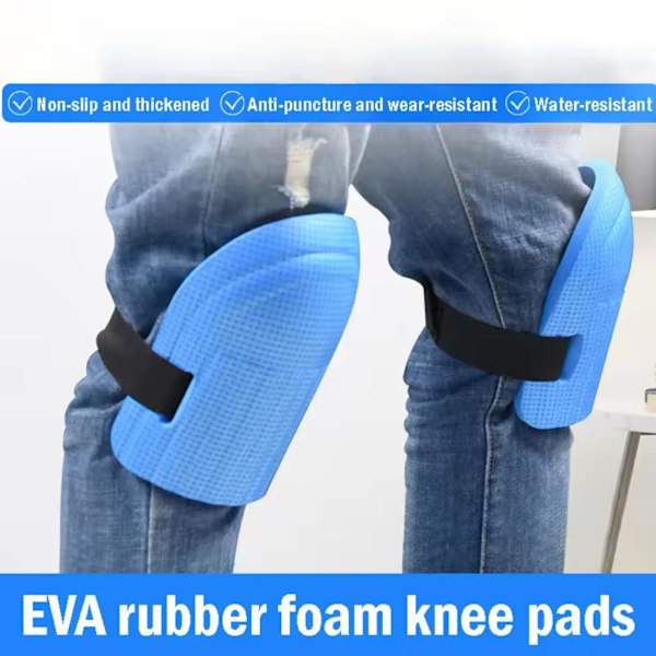 WAXCMXYH 1 Par Knäskydd, Knäskydd för Kakel- och Leraarbetare EVA Knäskydd Skydd Knäskydd Skyddsutrustning Svamp för Trädgårdsarbete Green 1 pair