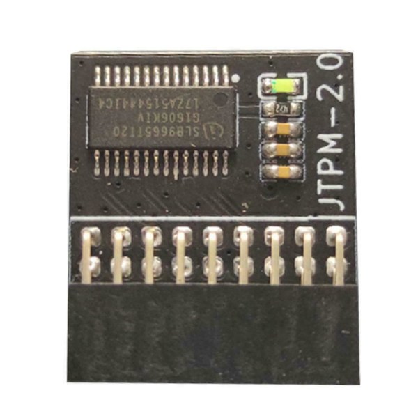 GIGABYTE GC-TPM2.0_S 2.0 TPM-modul (12 Pin 12-1) LPC к _∫ TPM E7G3 P7I9 FOR MSI LPC 14 PIN One-size