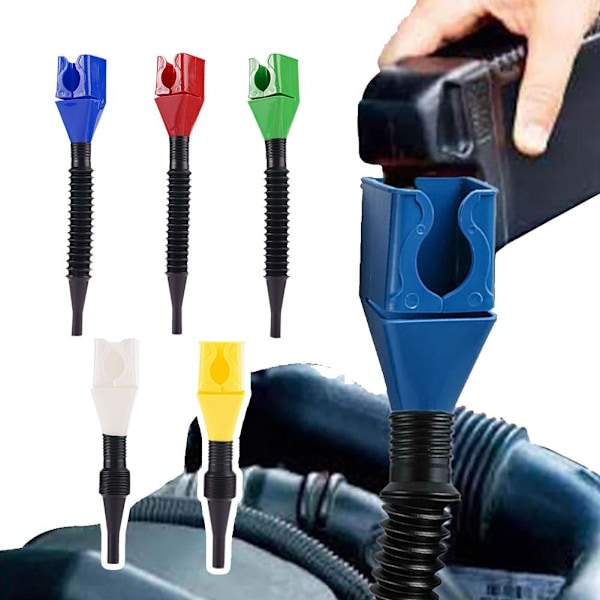 Flexibel Avloppsrör Snap-Tratt \"Θ\" Red 1pcs
