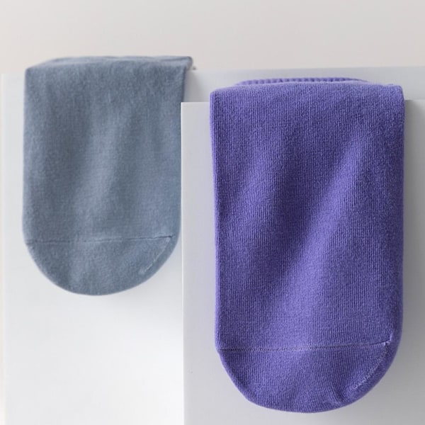 Gripsockor för kvinnor, halkfria pilates yogasockor med dubbla ränder, halkfria träningssockor Z6c9 Gray 1pcs