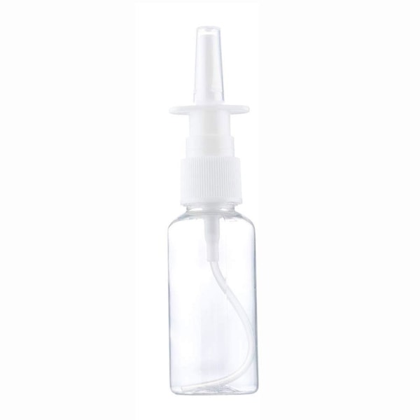 Tomma näsdimmaflaskor Pumpspruta nässpray Liten flaska 20 TransparentA 10ml