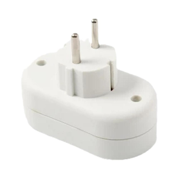 AC 250V EU Standard 1 till 2 Vägs Europeisk Konvertering 1K9D Kontakt Adapter K6