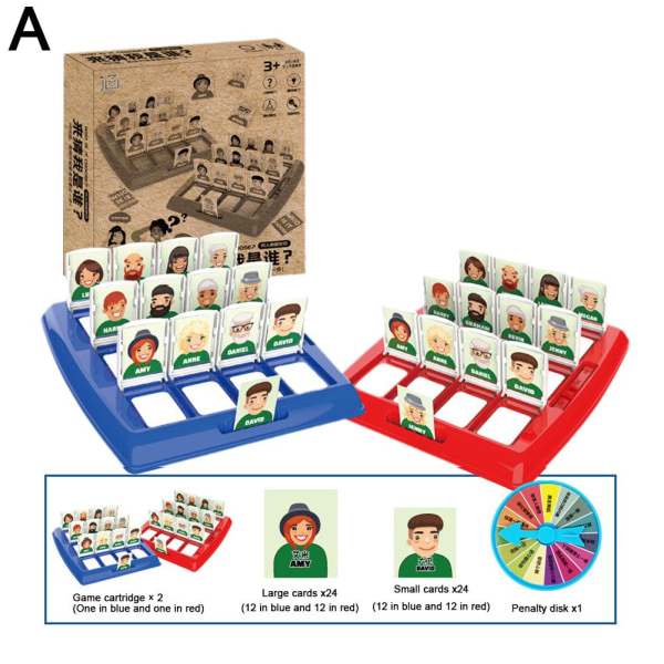 Barn Gissa vem är det?? Brädspel Interactive Toy Early Learning S figure oneszie