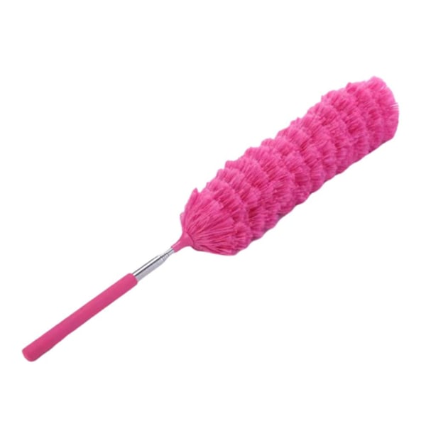 Hemstädning Mikrofiber Dammvippa Borste Utdragbar Handdammsugare Lot O4 red 1pcs