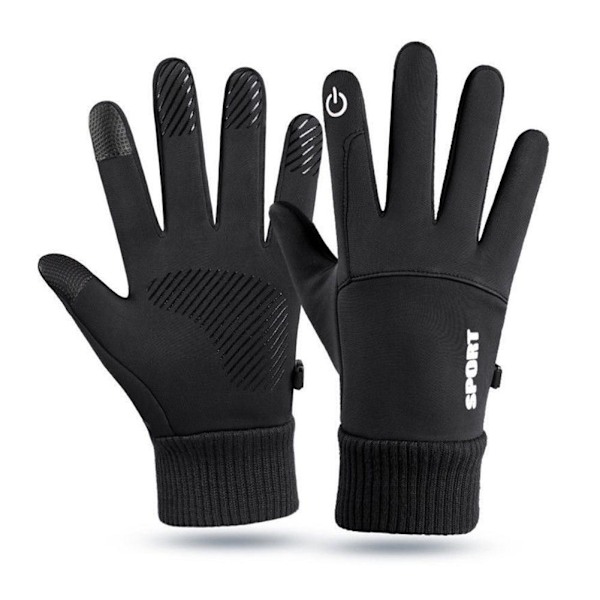 Vinter Varma Handskar Termiska Vindtäta Skidhandskar för Kallt Väder еъ ш' >н I8 J7V7 Dark Gray One size