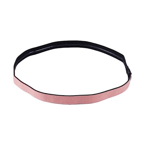 Sportpannband Yoga Fitness Löpning Svettabsorberande Pannband black onesize