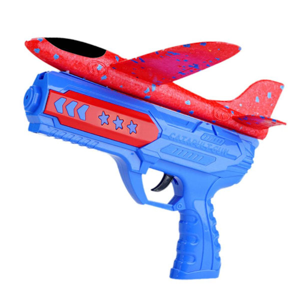 1 set Flygplansleksak, Skum LED-plan ❉ Blue Have light