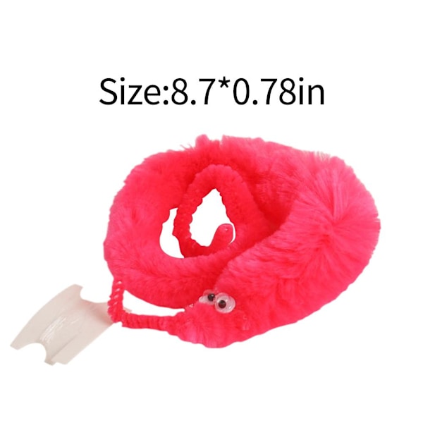 Magiskt Trick Vridande Luddig Mask Vicka Rörlig Sjöhäst Komedi Gata Närbild Barnleksak Q6t6
