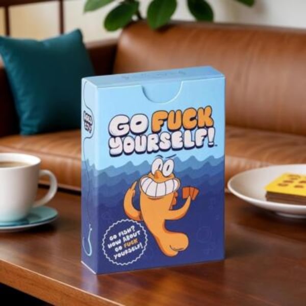 Dra Åt Helvete Själv! Vuxen Kortspel ✅Kaxigt Humoristiskt Kortspel För Vilda Fester Sammankomster✅
