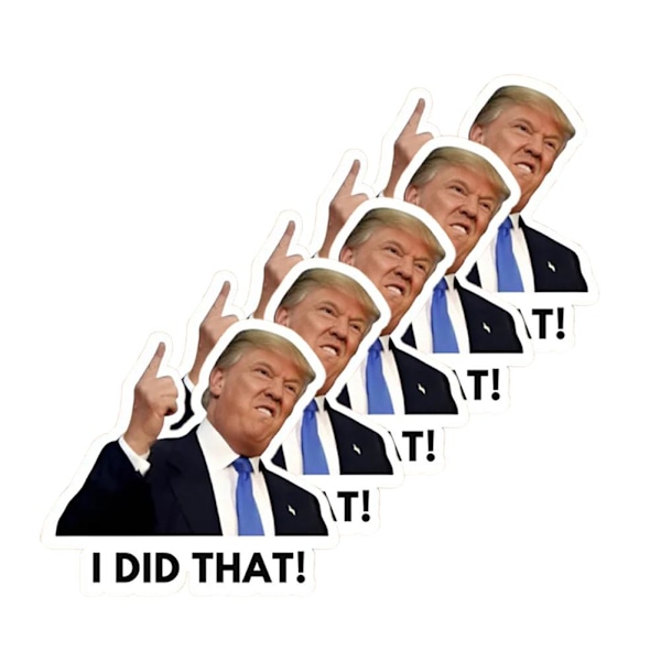 I Did That Donald Meme Utomhus Vattentät Dekal Paket med 50/200 klistermärken B 100PCS