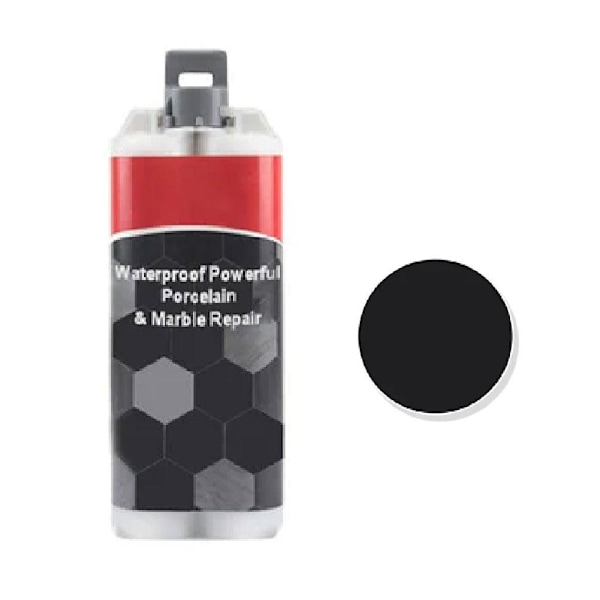LZYWOD Keramisk Kakelreparationssats, Keramisk Kakelreparationsmedel Marmorgolv Och Badrumsgrop Reparation Reparation Reparation Glasyr Pa Spricka F 50ML