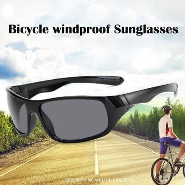 HD Mörkerkörningsglasögon Polariserade Gula Linser Anti-bländning UK❈ grey One-size 3pcs