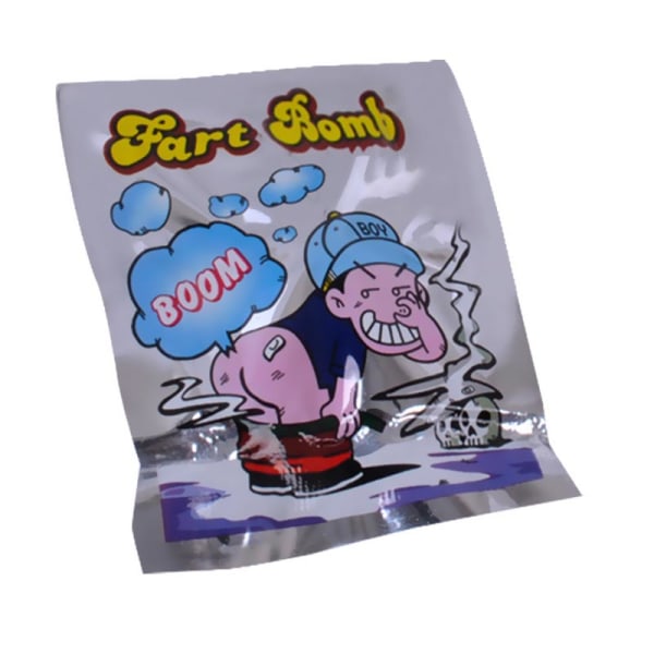 10/20/50x Fart s Bag Smelly Novelty Stink Prank gags Tri Transparent9 one-size 5pcs