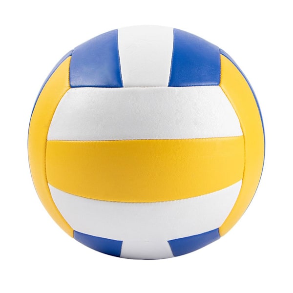 Molten Storlek 5 Volleyboll Mjuk Spel Tävling Sommar Beachvolleyboll L4Q1 2mm Thick White Blue Yellow 1 pc
