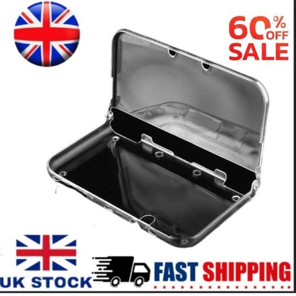 Transparent Hårt Genomskinligt Fodral Skyddsskal För Nya 3DS XL/LL UK LAGER>
