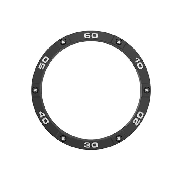 för Xiaomi Watch S3 Bezel Skyddsfodral Anti-kollisionsskydd Nytt Black white for Xiaomi watch S3