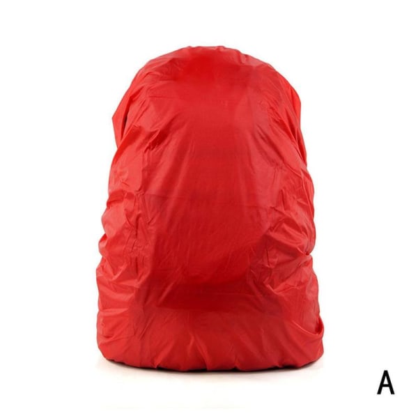Utomhusryggsäck vattentätt cover skolväska cover 30-40 li red One-size
