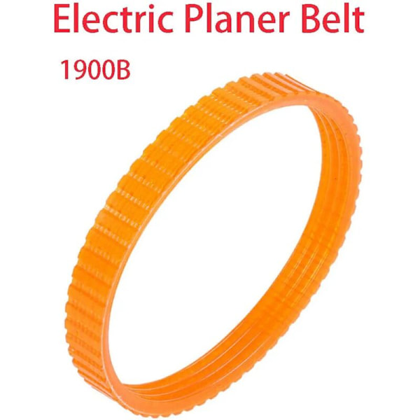 1900B ersättningsrem för elhyvel med tänder, 3/8\" bredd, orange, 2-pack