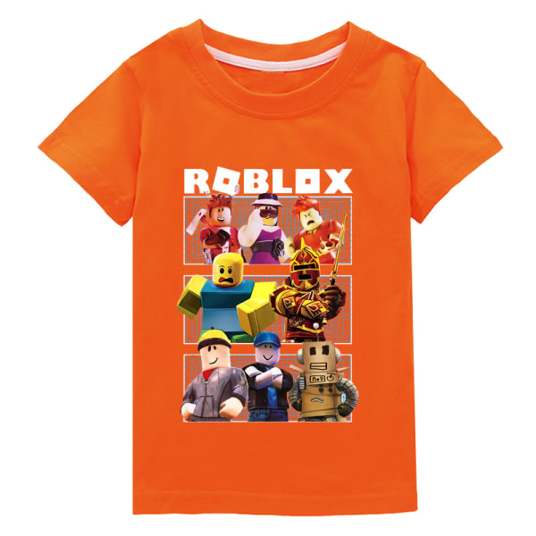 ROBLOX T-shirt Fashion Barn T-shirt F11 orange 100cm