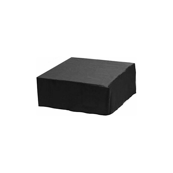Skyddande överdrag för spa-lock, bubbelpool, simbassäng, badkar, Oxford-tyg spa-lock för utomhusträdgård, dammtät, vattentät, anti-UV, 218x218x30CM