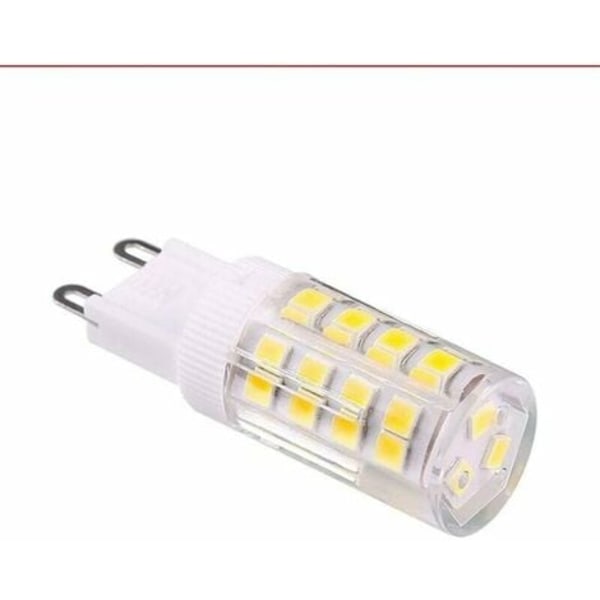 10-pack G9 LED-lampor, varmvit 3000K 5W motsvarande 40W 420 lumen icke-dimmbar halogenlampa.