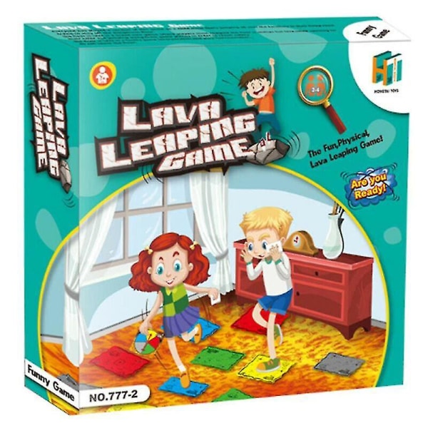 Golvet är Lava Interactive Board Game Party Barn Vuxna Familjespel Julklapp