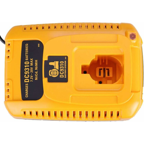DC9310 DW9116 Laddare för Dewalt 7.2v-20v Laddare Ni-Cd & Ni-Mh Batterier Dc9096/Dc9098/Dc9099/Dw9099/De9095/Dc9091 (Typ 1)