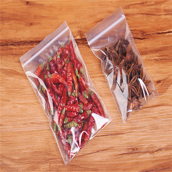 100-Pack - 4x6cm Ziplock / Blixtlåspåsar / Zip Lock Påsar Transparent