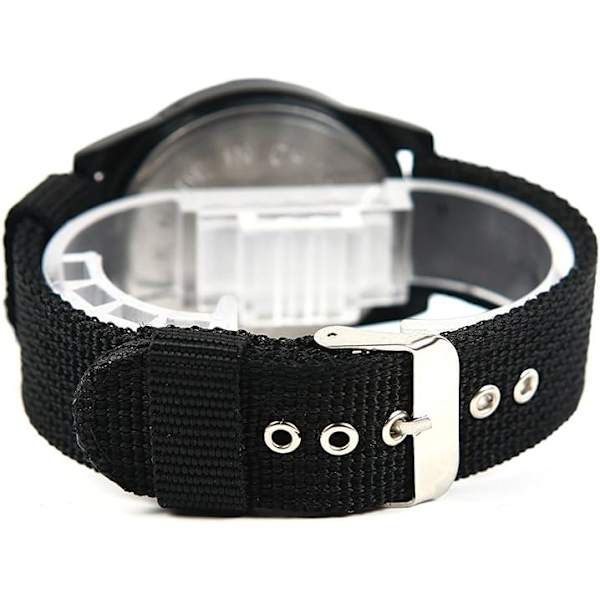 Herrklocka i vävd nylon 20 mm