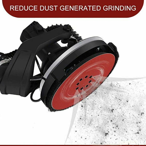 Slippapper 225 mm 8 hål Slippapper Korn 120 för Väggslipmaskin Sandpapper 50 st