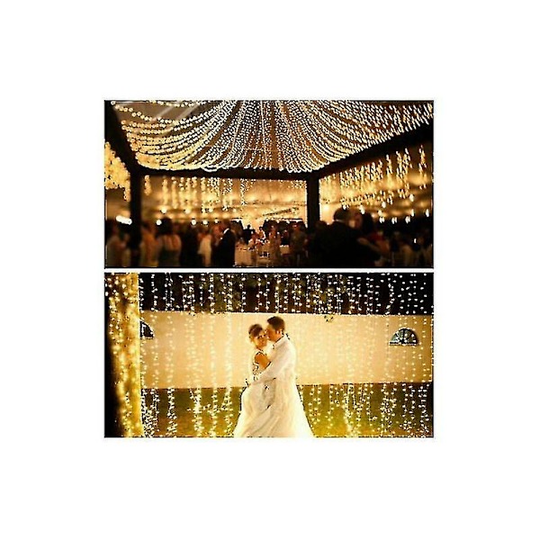 Fairy Lights Karneval Bröllop Utomhus Inomhus Trädgårdsbelysning - 50m 500 Led