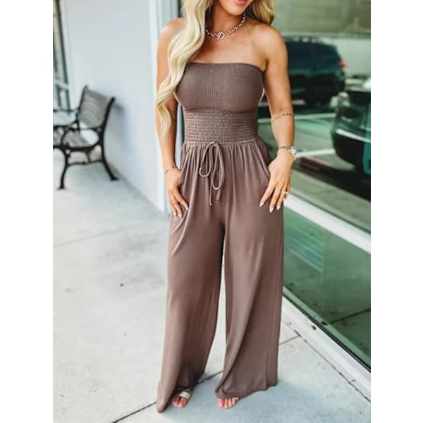 Jumpsuits för kvinnor Dressy One Piece Jumpsuits för kvinnor Sommar Rompers för kvinnor 2024 Dam Vacation Outfits L