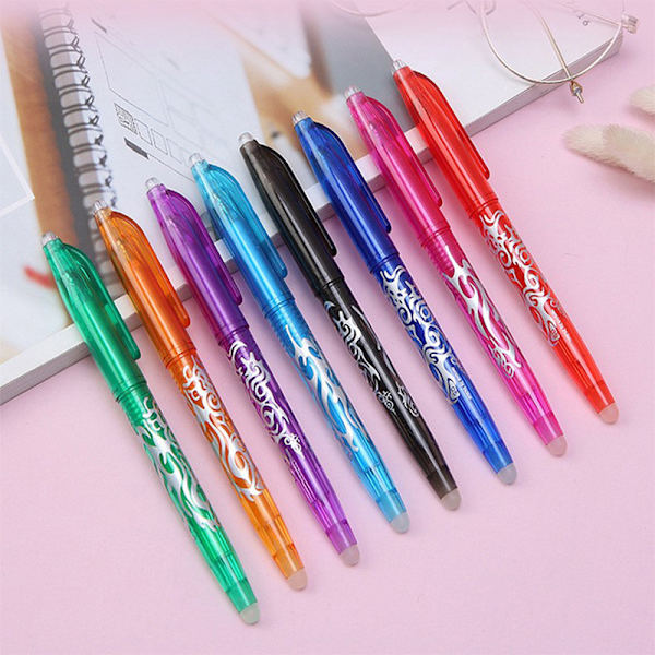 8:a mångfärgad raderbar gelpenna Student Writing Kawaii Creati
