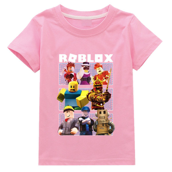 ROBLOX T-shirt Fashion Barn T-shirt F2 Rosa 100cm