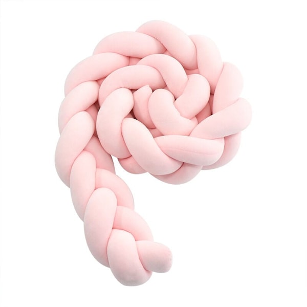 3M flätad sängkant i rosa färg