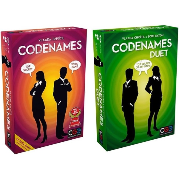 Kodnamnspaket med kodnamn och kodnamnsduett av Czech Games (2 artiklar)