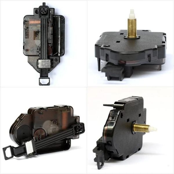 Klassisk långaxlad pendelurverk reparationsdelar väggklocka motordelar DIY hemaccessoarer praktisk kvartsur