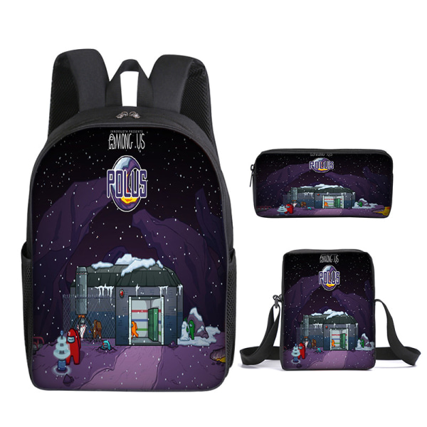 Space wolf killing Among us student backpack style 5 style 5 Case