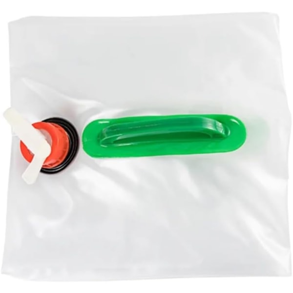 Fällbar Bärbar hink Utomhus 20L hopfällbar väska Bärbar behållare med stor kapacitet Vattenkokare PVC-hink Campingutrustning