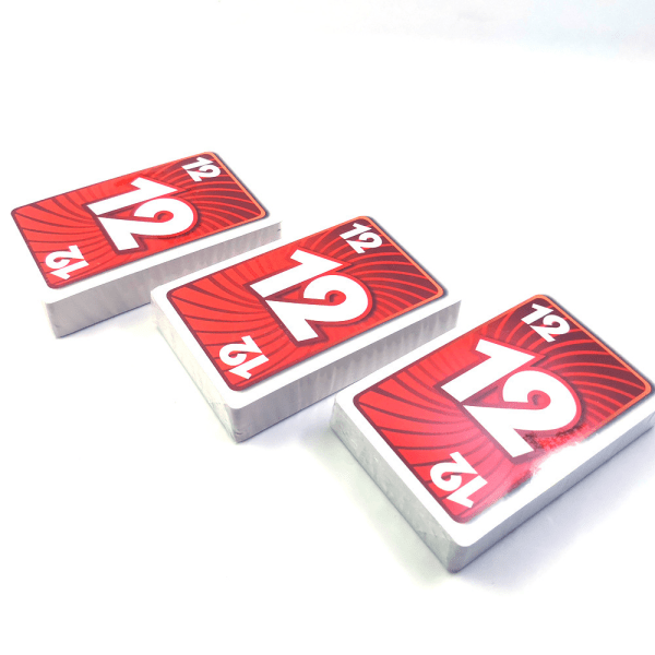UNO - Skip Bo Classic färg- och nummerkombination spelkort - Special Action Cards ingår - Present för barn 7+