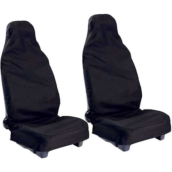 2-pack universal bilframsätesöverdrag Vattentäta nylon passar de flesta