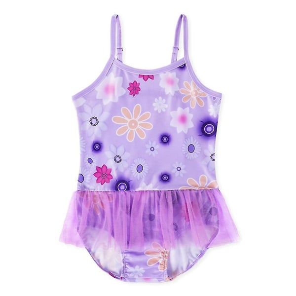 Flickor Encanto Isabela One Piece Baddräkt Semester Sommar Strand Baddräkt Badkläder 6-7 år